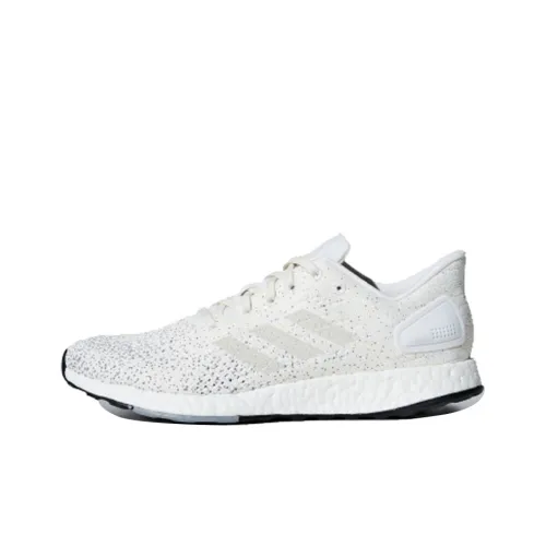 Adidas Pureboost Dpr Нескользящий Легкий Низкий Топ Марафон Беговые кроссовки Женские Чисто белый