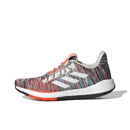 MISSONI x Adidas PulseBOOST Shock Absorbers Slip-resistant Low Top Casual Running Shoes Women's Green Orange MISSONI x Adidas PulseBOOST Shock Absorbers Низкий топ противоскользящие повседневные беговые кроссовки женские зеленый оранжевый