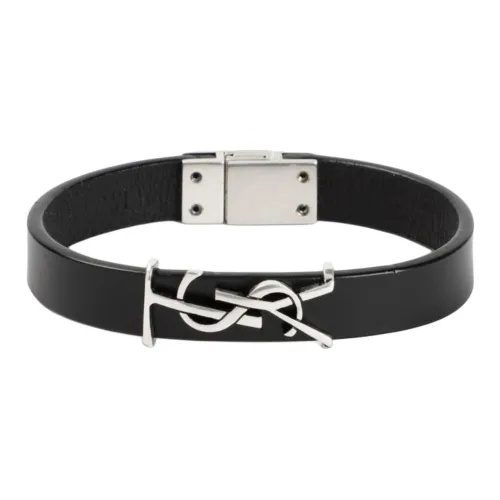 SAINT LAURENT Латунь Браслеты Мужской Черный