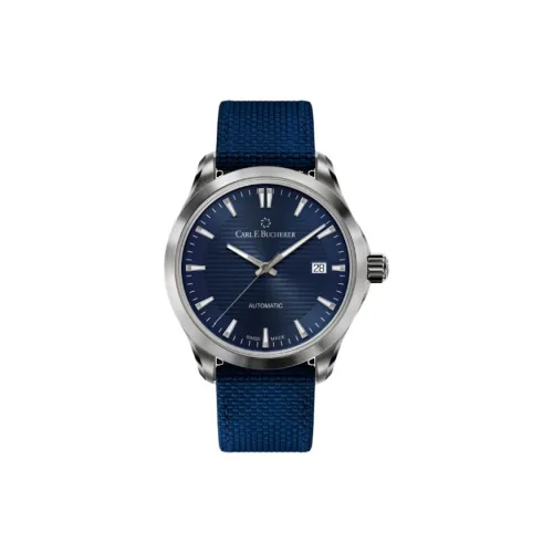 Carl F.Bucherer Автоматический Механический Механизм Мужские Часы из Коллекции MANERO 38 мм Синий