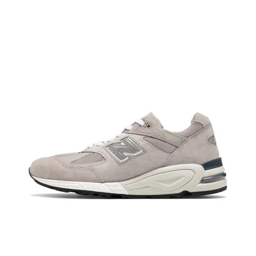 New Balance NB 990 V2 Low Топ Повседневные Беговые Кроссовки Unisex Light Серый