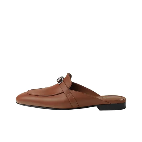 HERMES Oz Домашние тапочки Женские Коричневый