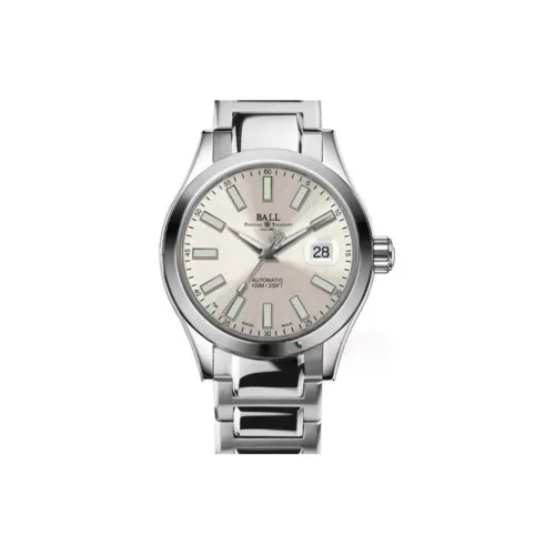 Шар Engineer Collection Автоматический Механический Механизм Мужские Часы Часы 40 мм Серебристый Циферблат