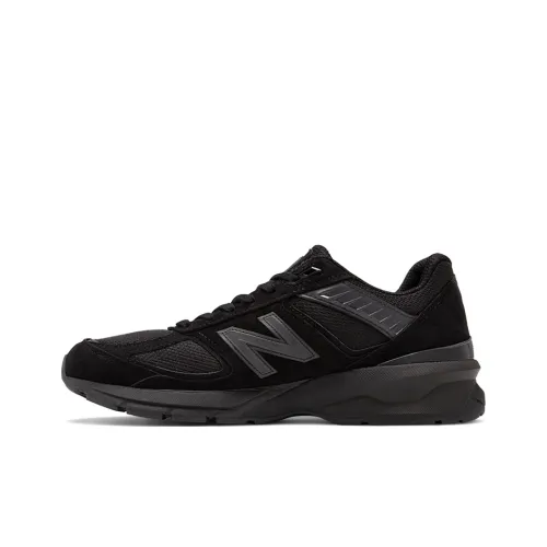 New Balance NB 990 V5 Low Топ Беговые кроссовки Мужской Черный D Ширина