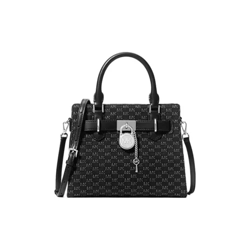 MICHAEL KORS Hamilton Series Denim Сумка через плечо Сумка Маленькая Женская Черная