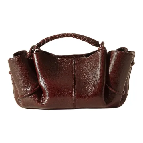 Hereu Lambskin Сумка через плечо Сумка Mini Женская Коричневая