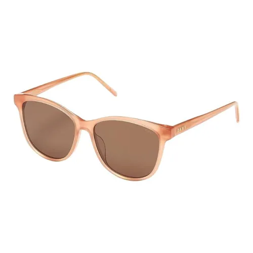 DKNY OVAL SUNGLASSES Унисекс Прозрачно-розовый