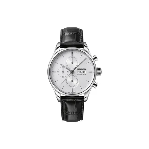 UNION GLASHUTTE/SA Автоматический Механический Механизм Мужские Часы 44 мм Белый