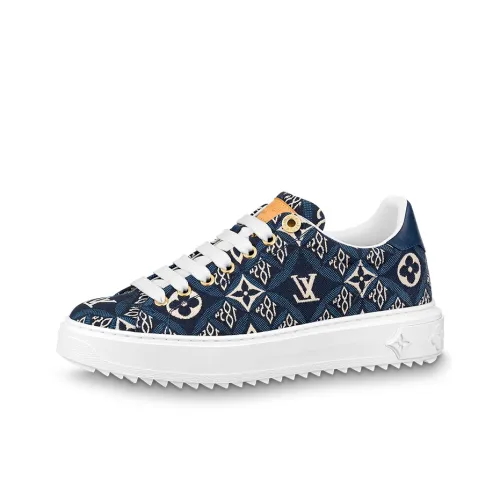 LOUIS VUITTON Time Out Стильные Скейтбординги Женские Синие