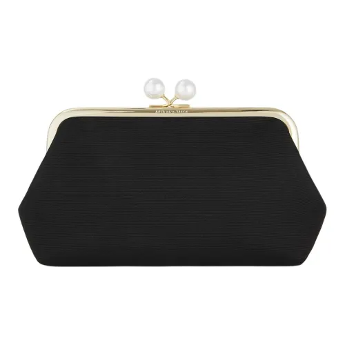 Anya Hindmarch Сатин Клатч Женский Черный