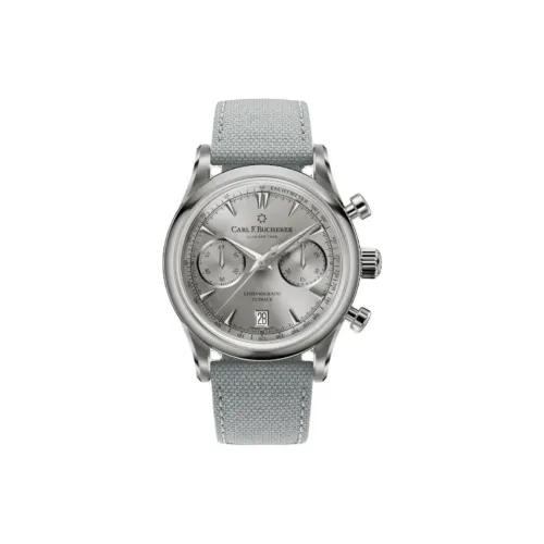 Carl F.Bucherer Автоматический Механический Механизм Мужские Часы из Коллекции MANERO 40 мм Серый