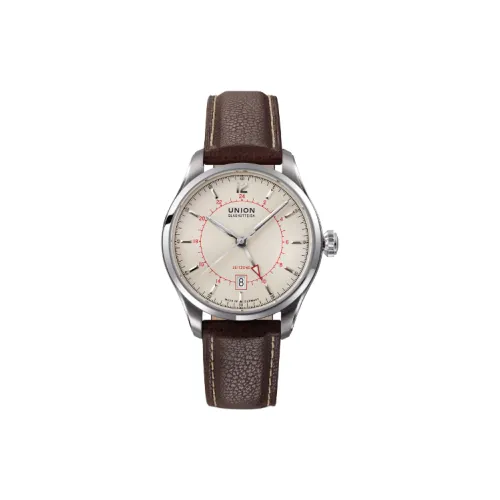 UNION GLASHUTTE/SA Автоматический Механический Мужской Часы из Коллекции Belisar 41 мм Серые