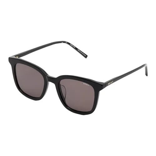 DKNY Квадратные Солнцезащитные Очки Унисекс Черные