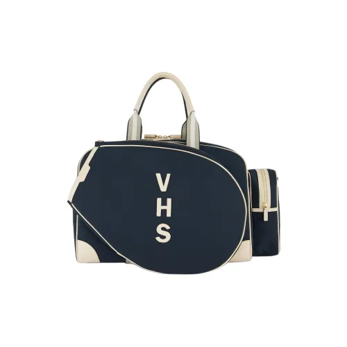 Anya Hindmarch Переработанный холст Теннис Сумка Сумка Женская Морской синий