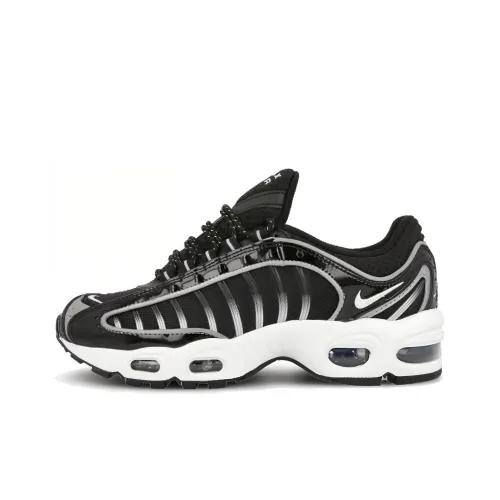 Nike Air Max Tailwind Low Беговые кроссовки Топ Женские Черный Белый