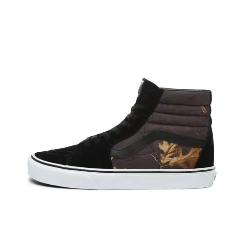 REALTREE совместный бренд Xtra x VANS SK8 High Топ Скейтборд Кроссовки Унисекс Черный Белый