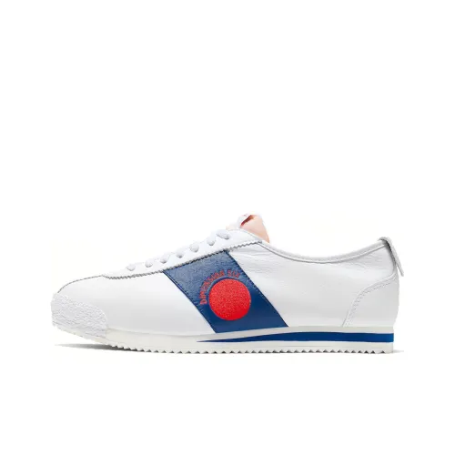 Nike Cortez Low Топ Повседневные Беговые Кроссовки Унисекс Белые