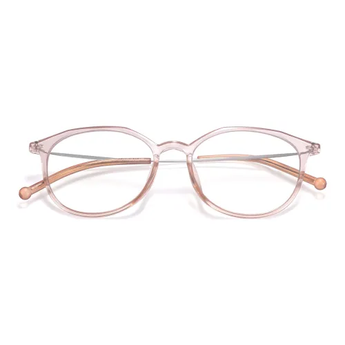 Red Sunset Сплав TR Памятный пластик Неправильный многоугольник Функциональные очки Женские Чайный коричневый