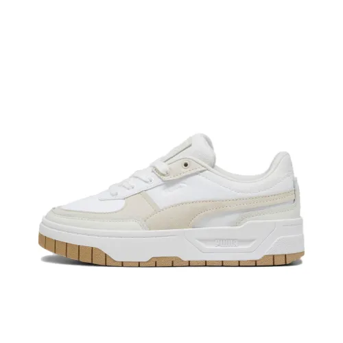 PUMA Cali Series Dream Selflove Low Скейтборд Кроссовки Женские Белые Бежевые