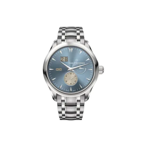 Carl F.Bucherer Автоматический Механический Часы Мужские из Коллекции MANERO, 41,6 мм, Синий