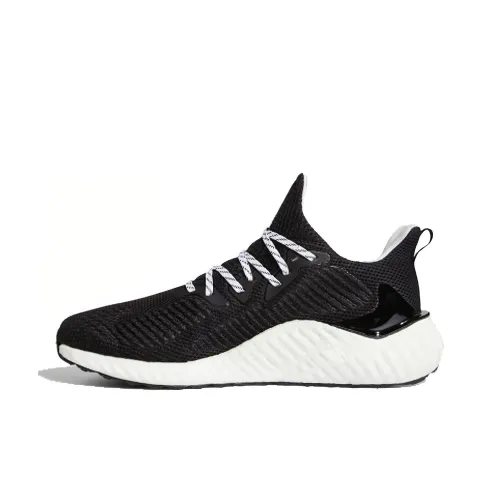 adidas Alphaboost Non Нижняя юбка Легкий Низкий Топ Марафон Беговые кроссовки Унисекс Черный