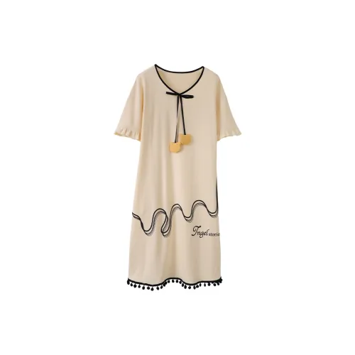 MADALLO Ночная сорочка Женская Абрикос