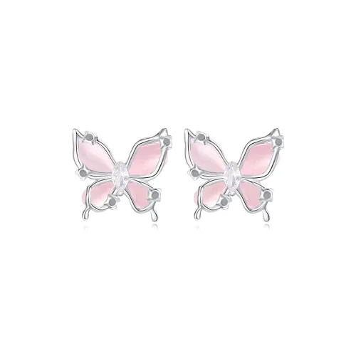 C C Alloy Stud Earrings Women's