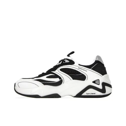 Skechers D'LITES HYPER BURST D'LITES HYPER BURST Низкий Топ Casual Женский Белый Черный