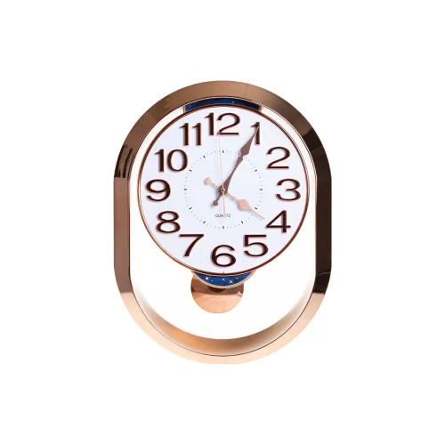 WEESHI Механизм с плавным ходом секундной стрелки Гостиная Минималистский стиль Swing Стена Часы Унисекс Белый циферблат