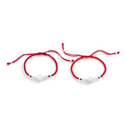 Anxious Сплав Браслеты Унисекс Красный Бордовый