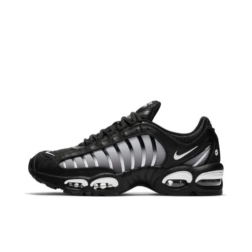 Nike Air Max Tailwind Амортизация Низкий Топ Беговые кроссовки Мужской Черный Белый Градиент