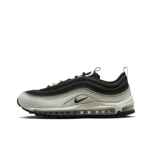 Nike Air Max 97 Амортизация и Устойчивость к Износу Покрытие Низкий Топ Повседневная Обувь Мужская Черный Серый