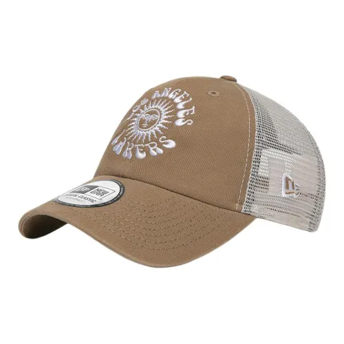 New Era Полиэстер Хлопок Кепки Унисекс Хаки