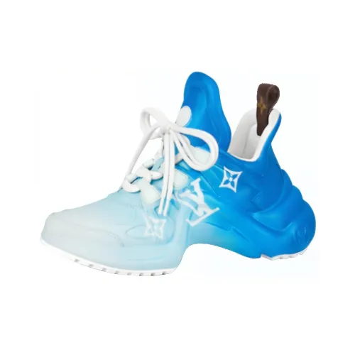 LOUIS VUITTON Archlight Амортизация Покрытие Низкий Топ Повседневная Обувь Женская Синяя