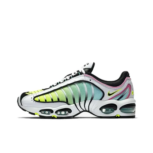 Nike Air Max Tailwind Low Топ Повседневные Беговые Кроссовки Мужские Белый Розовый Зеленый