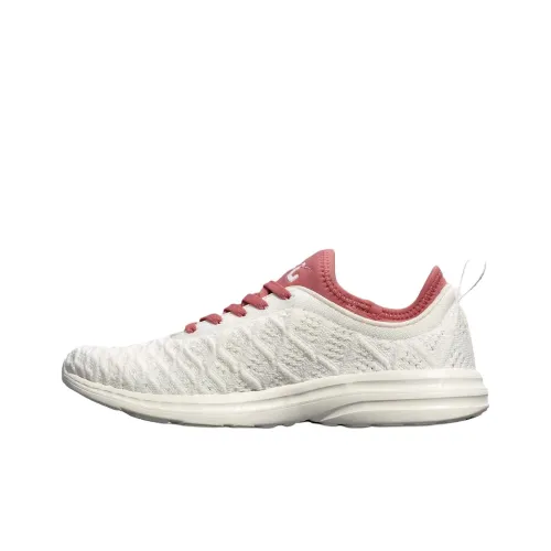 APL ATHLETIC PROPULSION LABS Низкий топ Беговые кроссовки Мужские Белый Красный