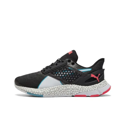 PUMA Hybrid Fuego Шокабойеры Противоскользящие Низкие Беговые Кроссовки Женские Черные Розовые