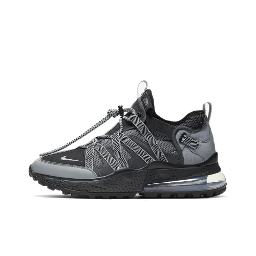 Nike Air Max 270 Low Топ Марафон Беговые кроссовки Мужской Холодный серый