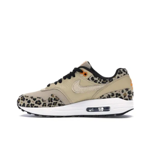 Nike Air Max 1 Low Топ Беговые кроссовки Женские Коричневый