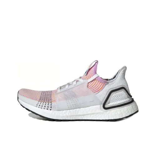 Adidas ULT Нескользящий Легкий Низкий Топ Марафон Беговые кроссовки Женские Розовый Фиолетовый