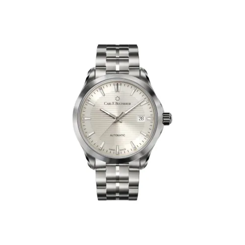 Carl F.Bucherer Автоматический Механический Механизм Мужские Часы из Коллекции MANERO 38 мм Серебряные