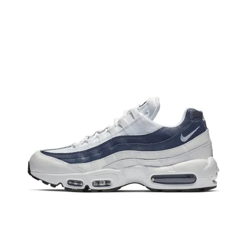 Nike Air Max 95 Low Беговые кроссовки Мужские Темно-синие Многоцветные Спортивные