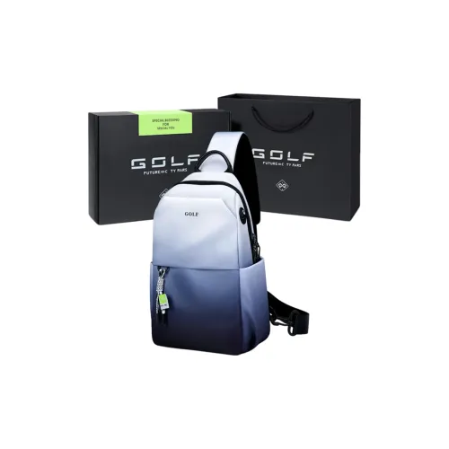 GOLF Сумка через плечо Sling Сумка среднего размера Мужская Чернила Градиент