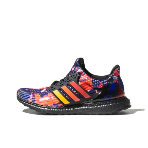 Adidas ULT Нескользящие Легкие Низкие Беговые Кроссовки Унисекс Черные Красные