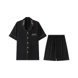 Двойной короткий AY232 - черный, мужской