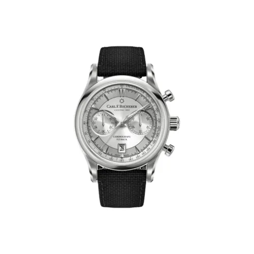 Carl F.Bucherer Автоматический Механический Механизм Мужские Часы из Коллекции MANERO 43 мм Серебряные
