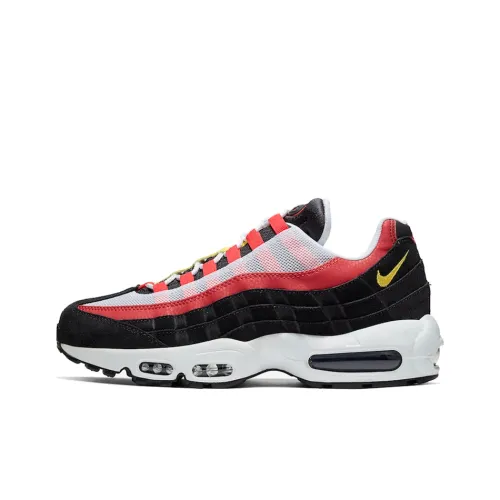 Nike Air Max 95 Low Беговые кроссовки Топ Унисекс Томат Соус Красный