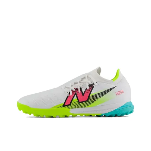 New Balance Футбольные бутсы Низкие Белые/Красные/Зеленые Мужские