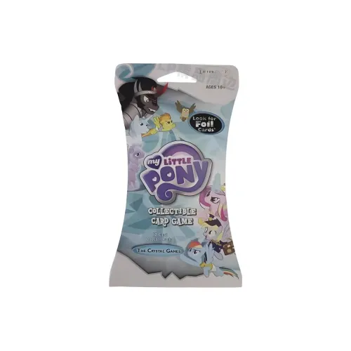 Hasbro Мой маленький пони US EDITION Карта CCG MLP Карта Рюкзак Кристальный IP Аниме Карточки 12 шт. Сумка