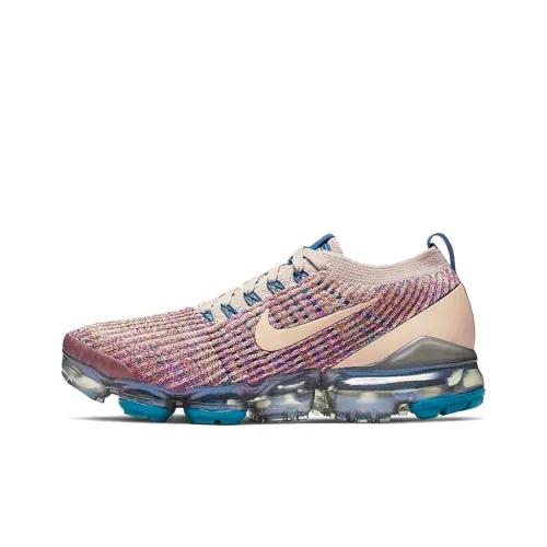 Nike VaporMax Flyknit 3,0 Амортизация Низкий Топ Air Cushion Марафон Беговые кроссовки Женские Фиолетовый
